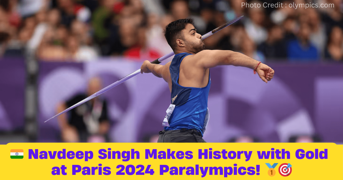 Navdeep Singh Wins Gold