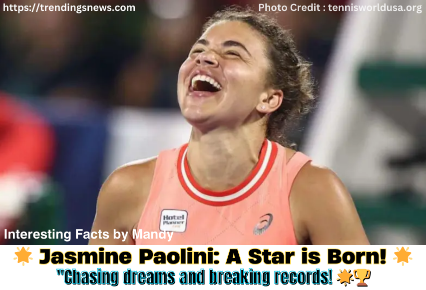 Jasmine Paolini makes record-breaking history