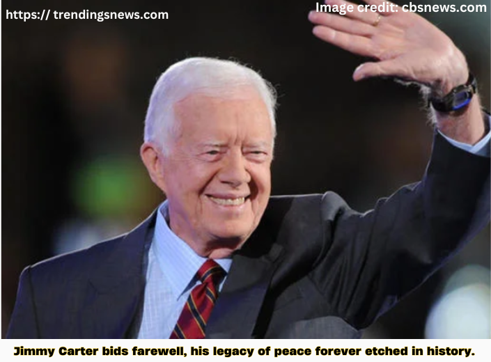 Nobel peace prize winner Jimmy Carter died at 100